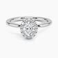Buttercup Halo Diamond Engagement Ring