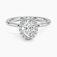 Buttercup Halo Diamond Engagement Ring