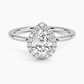 Buttercup Halo Diamond Engagement Ring