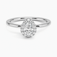 Buttercup Halo Diamond Engagement Ring