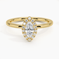 Buttercup Halo Diamond Engagement Ring