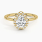 Buttercup Halo Diamond Engagement Ring