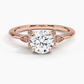 Iris Round Diamond Engagement Ring