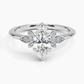 Iris Diamond Engagement Ring