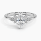 Iris Diamond Engagement Ring