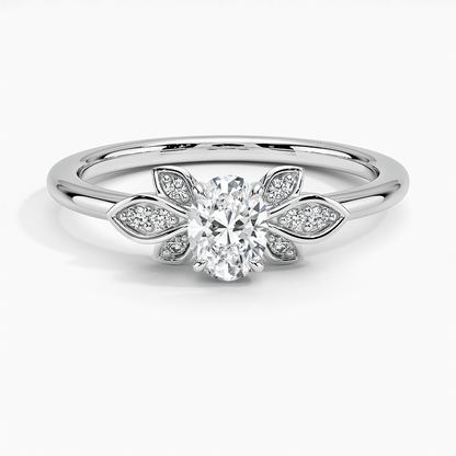 Iris Diamond Engagement Ring