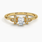 Iris Diamond Engagement Ring