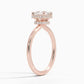 Alyss Double Halo Diamond Engagement Ring