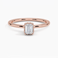 Alyss Double Halo Diamond Engagement Ring