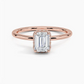 Alyss Double Halo Diamond Engagement Ring