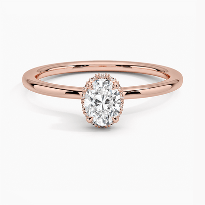 Alyss Double Halo Diamond Engagement Ring