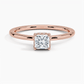Alyss Double Halo Diamond Engagement Ring