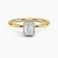 Alyss Double Halo Diamond Engagement Ring
