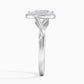Snowdrop Halo Diamond Engagement Ring
