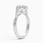 Snowdrop Halo Round Diamond Engagement Ring