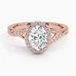 Snowdrop Halo Diamond Engagement Ring