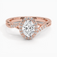 Snowdrop Halo Diamond Engagement Ring