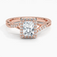 Snowdrop Halo Diamond Engagement Ring