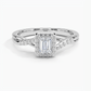 Snowdrop Halo Diamond Engagement Ring