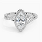 Snowdrop Halo Diamond Engagement Ring