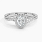 Snowdrop Halo Diamond Engagement Ring