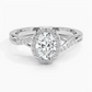 Snowdrop Halo Diamond Engagement Ring