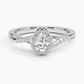 Snowdrop Halo Diamond Engagement Ring