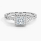 Snowdrop Halo Diamond Engagement Ring