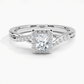 Snowdrop Halo Diamond Engagement Ring