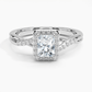Snowdrop Halo Diamond Engagement Ring
