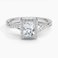 Snowdrop Halo Diamond Engagement Ring