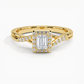 Snowdrop Halo Diamond Engagement Ring