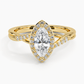 Snowdrop Halo Diamond Engagement Ring