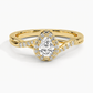 Snowdrop Halo Diamond Engagement Ring