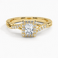 Snowdrop Halo Diamond Engagement Ring