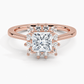 Sunflower Halo Diamond Engagement Ring