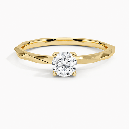 Penelope Round Diamond Engagement Ring