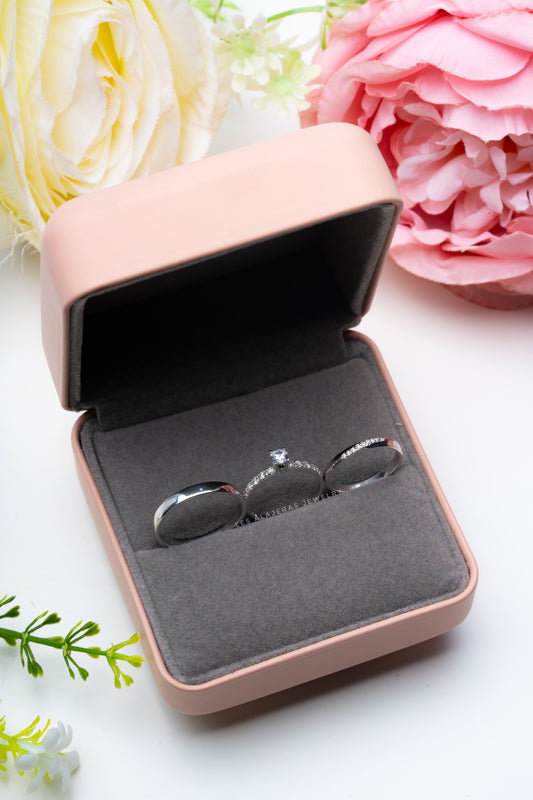 Justine Wedding Ring Set