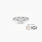 .50 ct Lab Grown Diamond in 14K Whitegold Ring