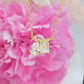 Toi et Moi Diamond Necklace  (French for “You and Me”)