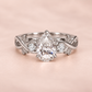 Ophelia Pear Shape Diamond Engagement Ring