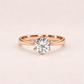 Silene Round Shape Engagement Ring