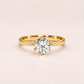 Silene Round Shape Engagement Ring