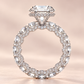 Quince Oval Shape Engagement Ring