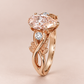 Ophelia Pear Shape Diamond Engagement Ring