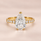 Margery Pear Shape Diamond Engagement Ring