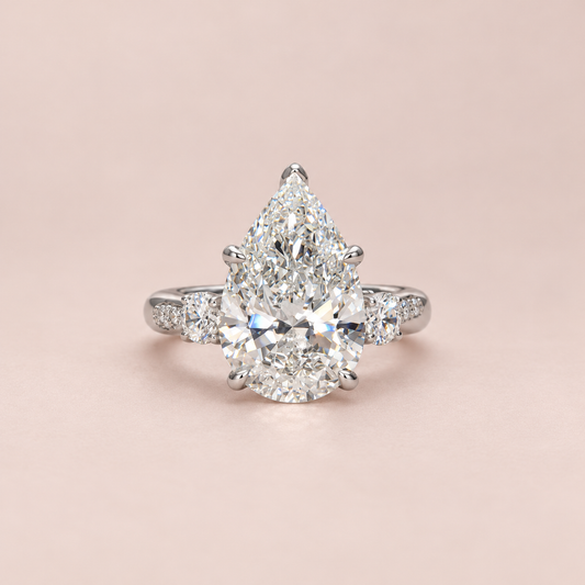 Zephy Pear Shape Engagement Ring