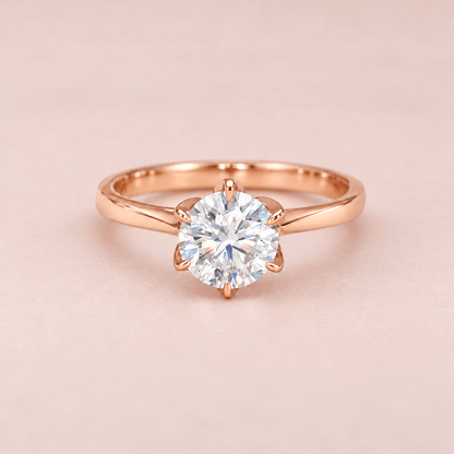 Arden Round Brilliant Engagement Ring