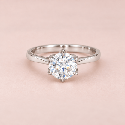 Arden Round Brilliant Engagement Ring