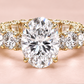 Quince Oval Shape Engagement Ring